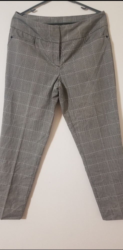 Plaid Capris Pants